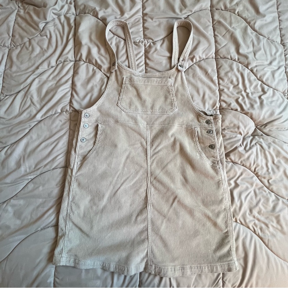 American Eagle Corduroy Overall Mini Dress NWOT